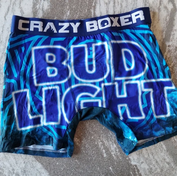 Bud Light Seltzer Men's Performance Boxer Brief Underwear New Size Medium - Picture 2 of 4